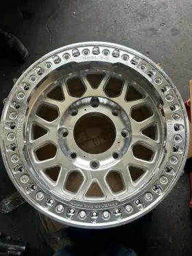 Km54979068400 Kmc 4- Wheels Km549 Grs 17x9 6x5.5 0mm Gloss Silver/machined