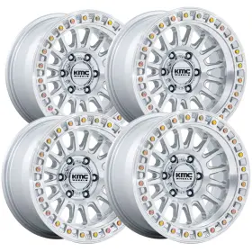 Km552sd17856310n Kmc Set Of 4 Km552 Ims 17x8.5 6x135 -10mm Silver Wheels Rims 17 Inch Km552sd17856310n Kmc Set Of 4 Km552 Ims 17x8.5 6x135 -10mm Silver Wheels Rims 17 Inch