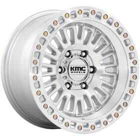 Kmc Km554sd17856300 Km554 Aztec 17x8.5 6x135 0mm Silver Wheel Rim 17 Inch
