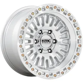 Km554sd17856300 Kmc Km554 Aztec 17x8.5 6x135 0mm Silver Wheel Rim 17 Inch