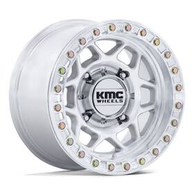 Kmc Powersports Ks241dx15701238 15x7 Ks241 Torx Utv Beadlock 5x114.3 Machined Wheel 38mm