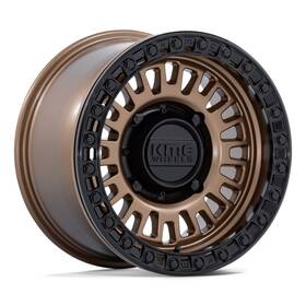 Kmc Utv Ks242zb15106u00 K242 Aztec Beadlock 15x10 6x139.7 Et0 Bronze/ Black Ring Qty Of 1