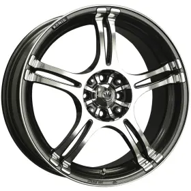 1n65t04406 Konig 15x6.5 Et 40 5x100/5x4.5 Hb 73.1 Graphite Face Lip Wheel/rim