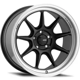 Ct88512435 Konig 18x8.5 Et 43 5x112 Hb 66.6 Black Machine Lip Wheel/rim