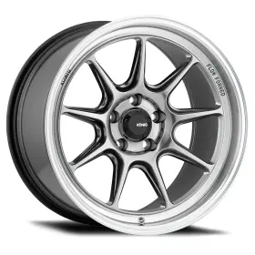 Ct8852035c Konig Countergram 18x8.5 35 5x120 Hyper Chrome Set Of 4