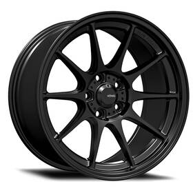 Konig Dk88508435-blem Mounted Wheel - Dekagram Rim 18x8.5 5x108 Et43 Semi-matte Black