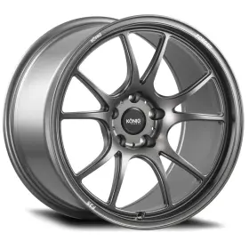 F3sn851435g Konig Forged F3s Rim 18x9.5 5x114.3 Offset 35 Satin Charcoal Quantity Of 4