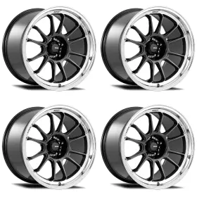 Hg87100456 Konig 4x Hypergram Wheels 17x8 4x100 Et 45 Cb 73.1 Carbon/machd