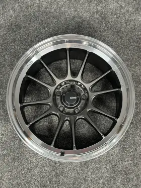 Hg97510406 Konig 1 New 18x11 Hypergram Carbon Metallic Wheel/rim 5x112 Et40 N781det