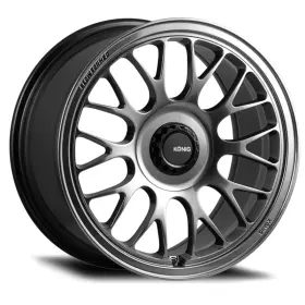 Mk89514436 Konig Mrk1 19x8.5 5x114.3 Et43 Hyper Carbon - Gloss Black Gear Cap/logo/cover