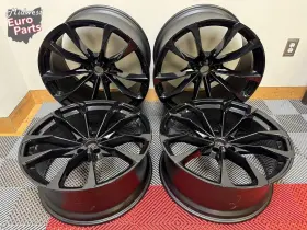 4ml601025a0 Lamborghini Oem 23 Inch Urus Taigete Wheels Rims Gloss Black Set Genuine Factory
