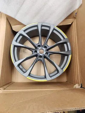 4ml601025ba-as Lamborghini Genuine 23 Inch Urus Factory Wheels Rims Gray Like New Oem Set Of 4