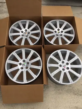 Ah42-1007-abw Land Rover 2010-2012 Range L322 20x8.5 - 10 Spoke Aluminum Alloy Wheel Rim Set Of 4