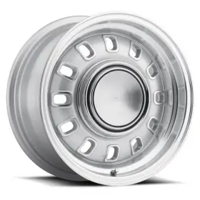 Lw60-50754s Legendary Wheels 12 Slot - 15 X 7 Inch 5 4.5 3.75 Bs Silver