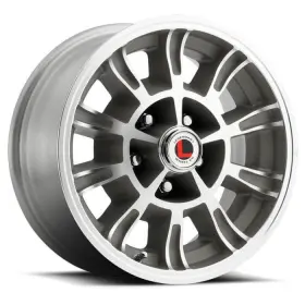Lw66-50754c Legendary Wheels Gt6 - 15x7 5x4.5 4.25 Bs Clear Coat/machined