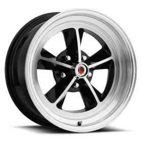 Lw69-50754a Legendary Wheels Gt9 - 15x7 5x4.5 4.25 Bs Gloss Black/machined