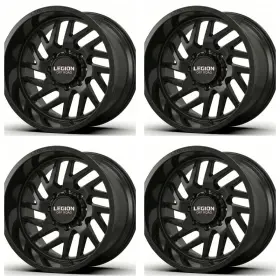 Lg3-201070-18gb Legion Offroad 4 New Rims 20x10 Lg3 8x170 Gloss Black -18et 125.2cb