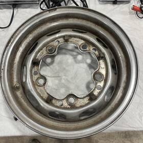 Lemmerz 6446810110 Used Original 1555 Porsche 356a 356b 4.5jx15 Chrome Wheel 12/62
