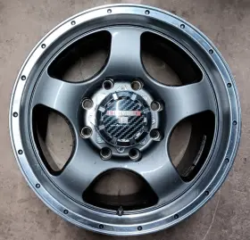 Lfm389 Level 8 18x9 Chevrolet Silverado 2500 Gmc Sierra 8x180 Punch Anthracite With