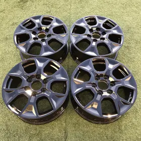 10544-42611 Lexus 18 Gx Rims Oem Stock Set Gloss Black Gx550 Toyota Land Cruiser Tundra