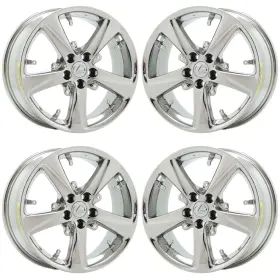 4260130080 Lexus 18 Inch Gs450h Bright Chrome Wheels Rims Factory Oem Set 74228 Exchange