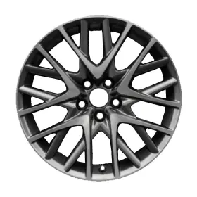 4261a24150 Lexus 19x9 20 Spoke Refurbished Rear Alloy Wheel Machined And Painted Charcoal 560-74316