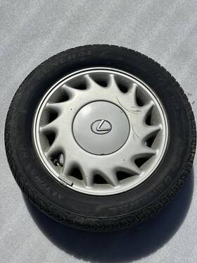 Lexus 560-74200r 1991 Es250 Wheel Right Side 195 60 15 Alloy Rim General Tire 7/32 Tread