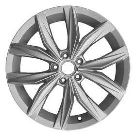 Alywb063u35 Lkq Corp 10 I-spoke Medium Charcoal 18x7 Alloy Factory Wheel - Remanufactured