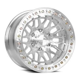 Invader-7957mc12nf Lock Off-road 17x9 Invader Raw Machine Ring Forged Beadlock Wheel 5x5 -12mm