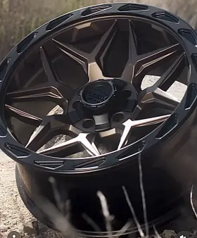 Matrix-2136mrmbr Lock Off Road 4 New 20 X10 Inch Matte Bronze Black Matrix Wheels Ram 1500 6x5.5 -18