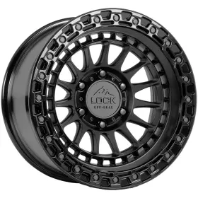 Mojave-78569gb Lock Off-road Mojave 17x8.5 6x5.5 Inch 25mm Double Black Wheel Rim 17