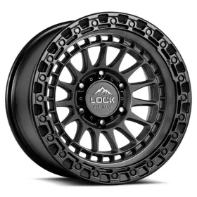 Mojave-7969mgmbr Lock Off-road Mojave 17x9 6x139.7 Et0 Matte Grey W Black Ring Qty Of 1