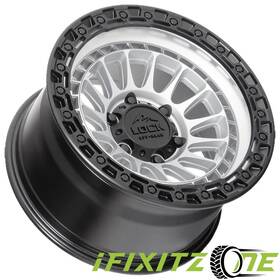 Lock Off-road Mojave-7986msmbr Off-road Mojave 17x9 8x165.1 1mm Matte Silver Wheel Rim 17 Inch