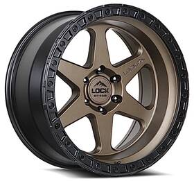 Lock Off Road Olympus-8957mrmbr1 18 X9 Inch Matte Bronze Black Olympus Fits Jeep Wrangler 5x127 1