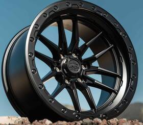 Lock Off Road Wheels Krawler-2169mb 20 X1 Inch Matte Black Krawler Fits Toyota Tacoma 6x5.5 -18
