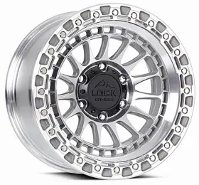 Mojave-7988mc Lock Off Road Wheels 17 Inch Machine Mojave Rims Fits 2011 2026 Chevy Silverado 2500 8x180