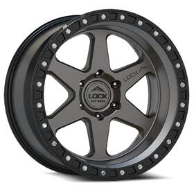 Lock Offroad 50cal-7957mb 1 17x9 Olympus Wheels Matte Black W Rims 5x127