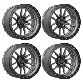 Krawler-2969mgmbr Lock Offroad 4 X Krawler Matte Gray Wheels 6x139.7 20x9 0et Truck Suv Rims
