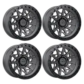 Lunatic-7969mgmbr1 Lock Offroad 4 X Lunatic Matte Gray Wheels 6x139.7 17x9 1et Truck Suv Rims
