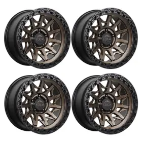 Lunatic-7969mrmbr1 Lock Offroad 4 X Lunatic Matte Bronze Wheels 6x139.7 17x9 1et Truck Suv Rims
