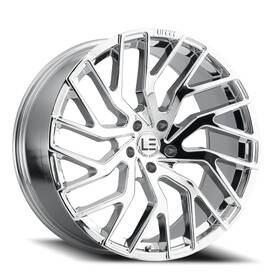 Luxxx Le Luxle52095114 35b-c 20x9 Lux 5 Chrome Wheel 5x4.5 35mm