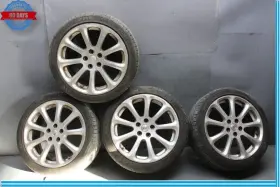19x10.5j Maserati 193840 05-12 Quattroporte M139 Front R19 Inch 9 Spoke Wheel Set Oem