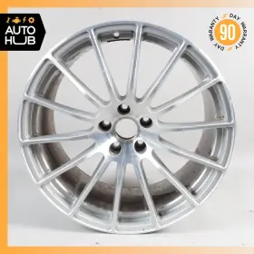 670025758 Maserati Ghibli S Q4 M157 10.5 X 20 Inch Rear Wheel Rim Chrome Oem