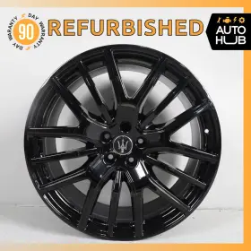 670163555 Maserati Levante M161 9 X 21 Inch Front Wheel Rim Oem