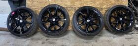 Maserati 84072500 2010 Granturismo 20 Inch Speedline Staggered Wheel Set