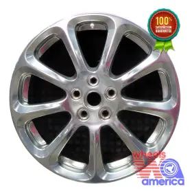 0547012 Maserati Rd21bbs Wheel Rim Quattroporte 19 2008-2010 Polished Oe 99844