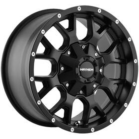 Mayhem 8015-7952mb 8015 Warrior 17x9 5x5 Inch /5x5.5 -12mm Matte Black Wheel Rim 17