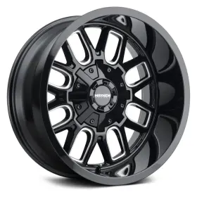 8107-2181bm Mayhem 8107 Cogent Wheels 20x10 -19 8x165.1 130.8 Black Rims Set Of 4