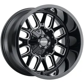 8107-2937bm13 Mayhem 8107 Cogent 20x9 6x135/6x5.5 Inch 13mm Black/milled Wheel Rim 20