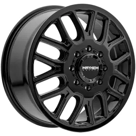 8107d-2879bf115 Mayhem 8107d Cogent Dually Front 20x8.25 8x210 Gloss Black Wheel Rim 20 Inch